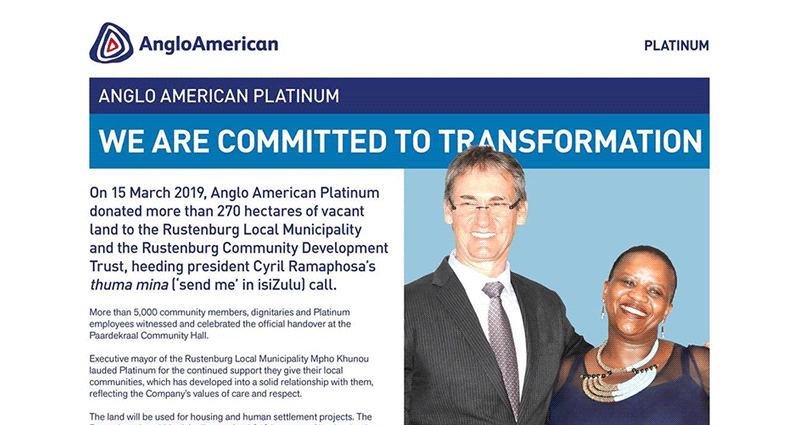 Anglo American Press release 02
