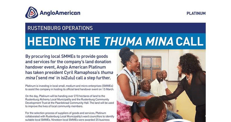 Anglo American Press release 04